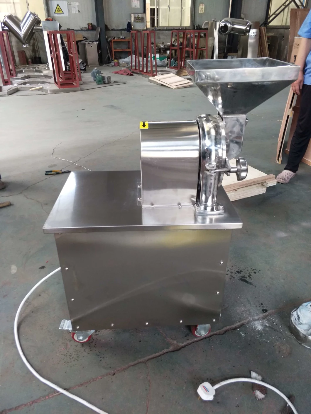 Sf-180 Lab Jaw Crusher Electrical Pulverizer