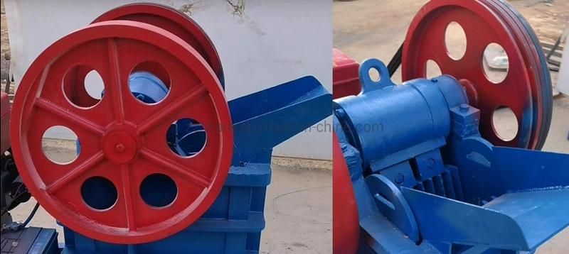 Mine Mobile Lab Small Diesel Engine Jaw Crusher Machine Jaw Crusher Granite with Screen