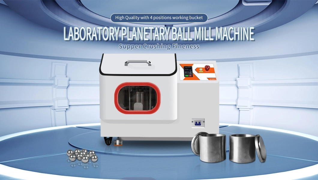 Samy Nano Material Small Planetary Ball Mill Grinder for Laboratory