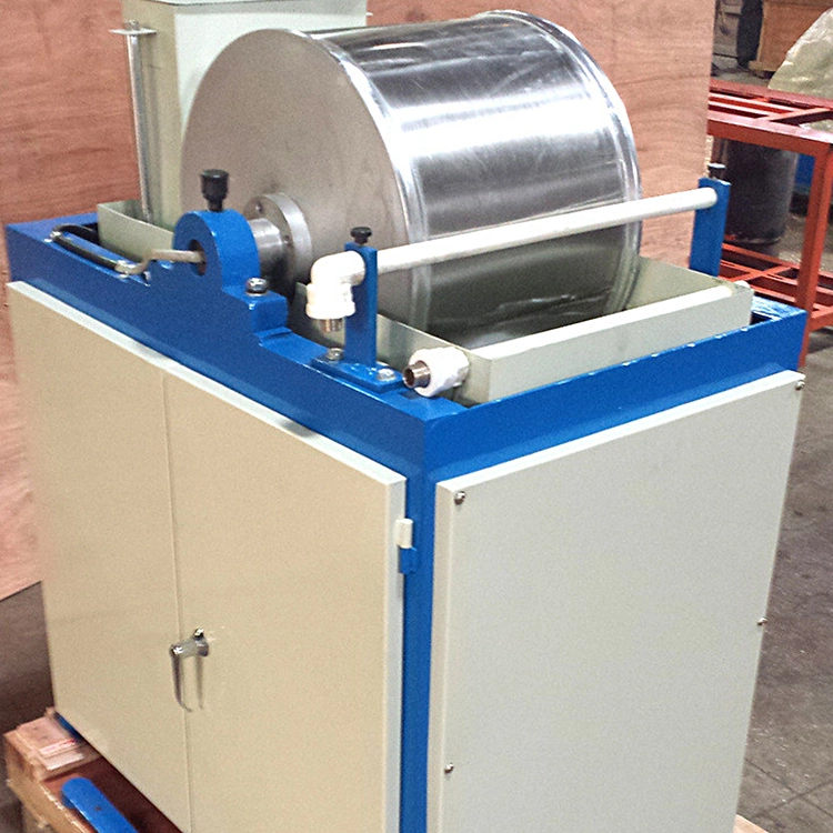 Iron Tin Hematite Wet/Dry Crs400*300 Laboratory Magnetic Separator with 0-1800GS Adjustable