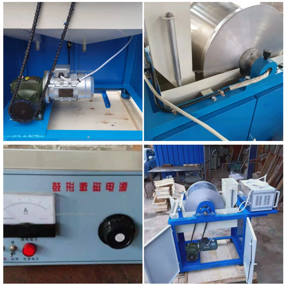 Small Wet Low-Intensity Crs400X300 Laboratory Magnetic Separator for Iron